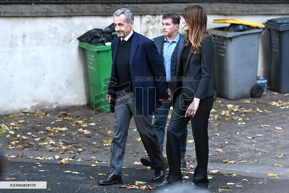 Sarkozy's Residence Before Incarceration - Paris