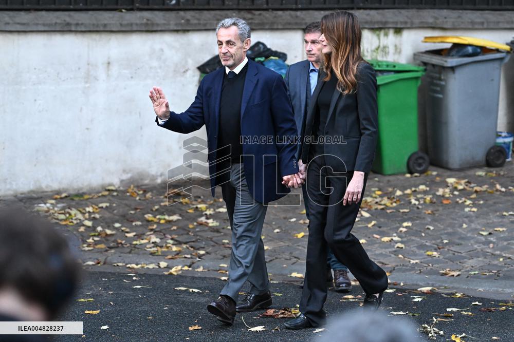 Sarkozy's Residence Before Incarceration - Paris