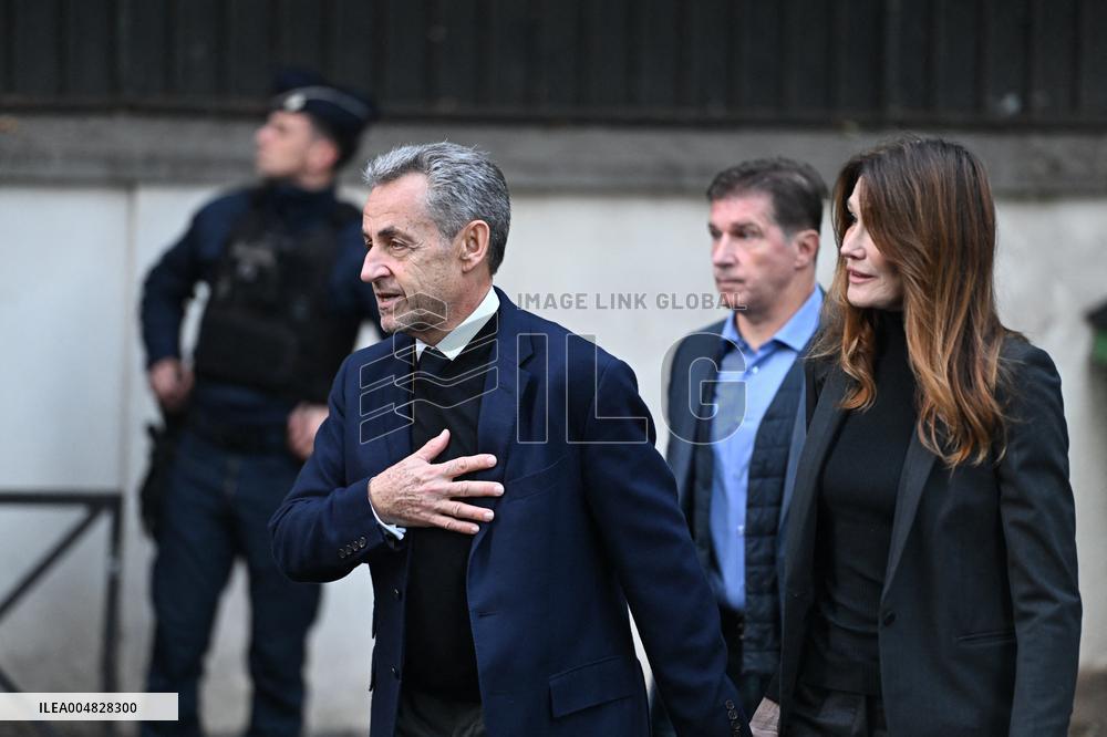 Sarkozy's Residence Before Incarceration - Paris