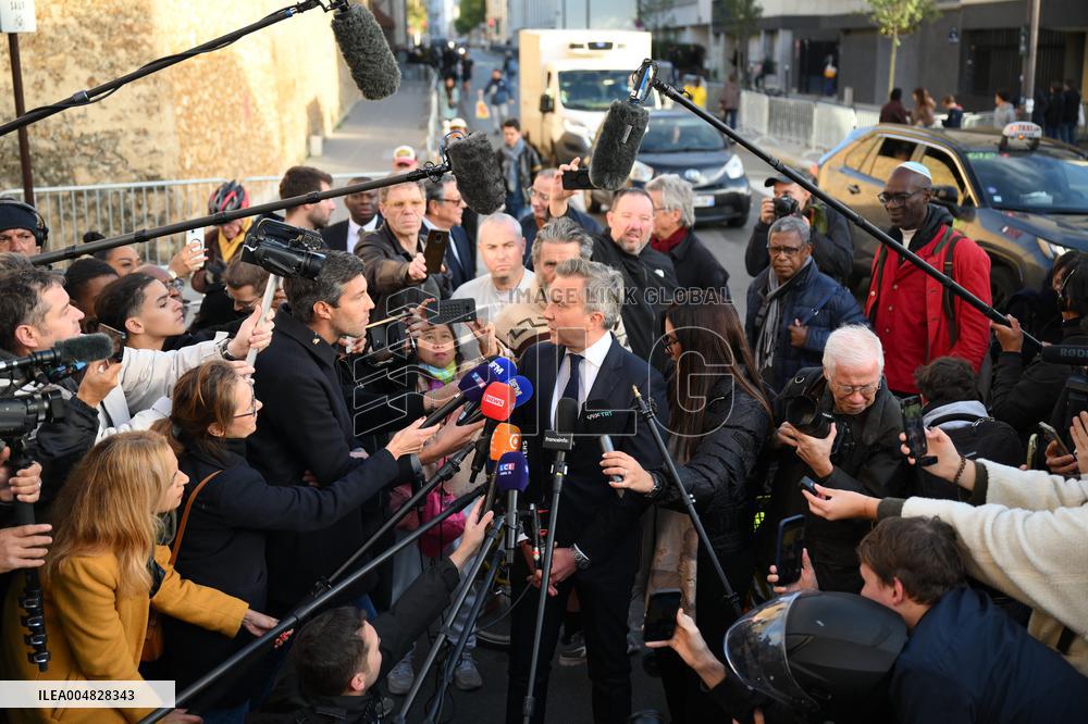 Sarkozy Lawyers Press Conference - Paris