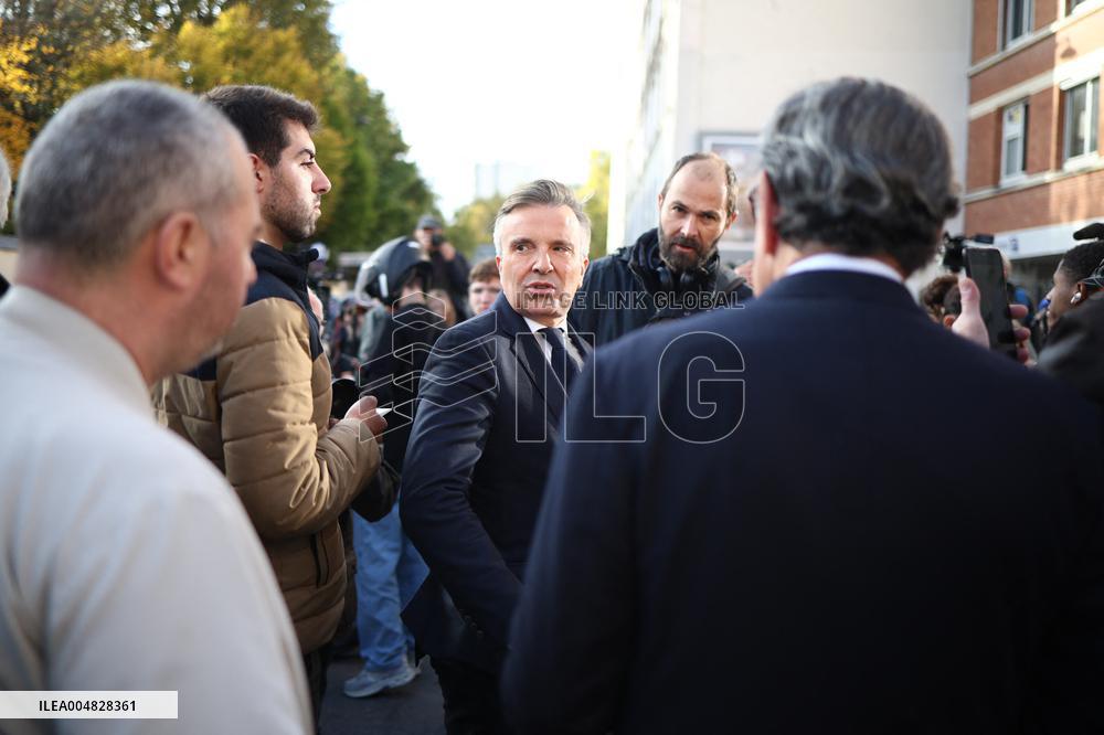 Sarkozy Lawyers Press Conference - Paris