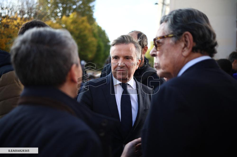 Sarkozy Lawyers Press Conference - Paris