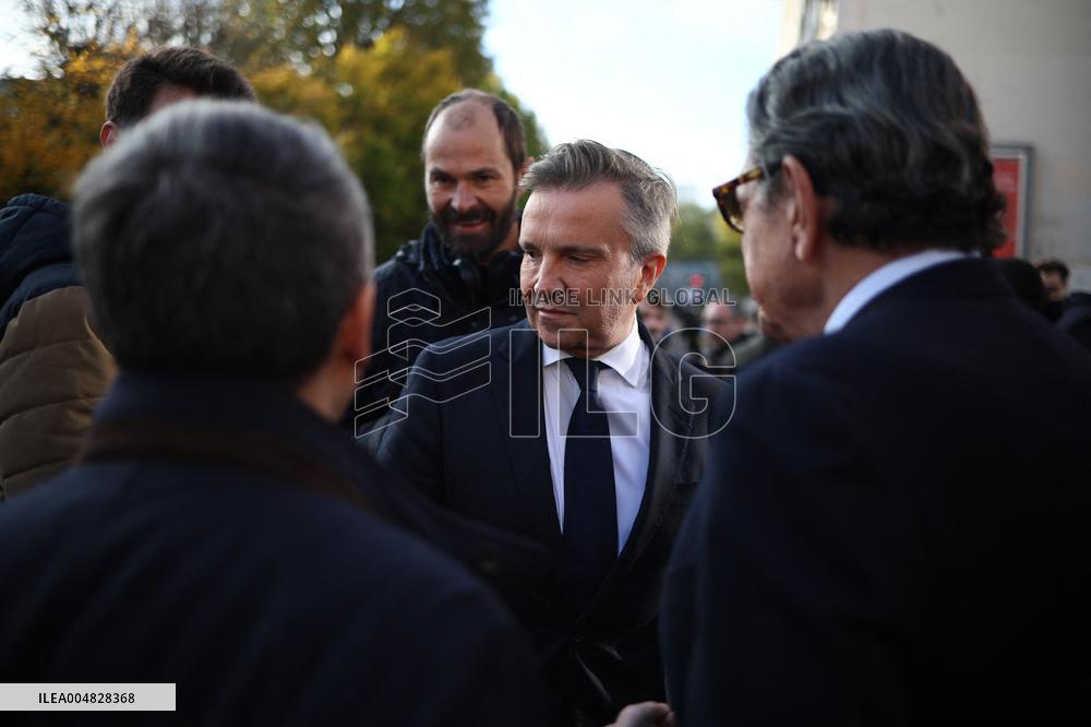 Sarkozy Lawyers Press Conference - Paris