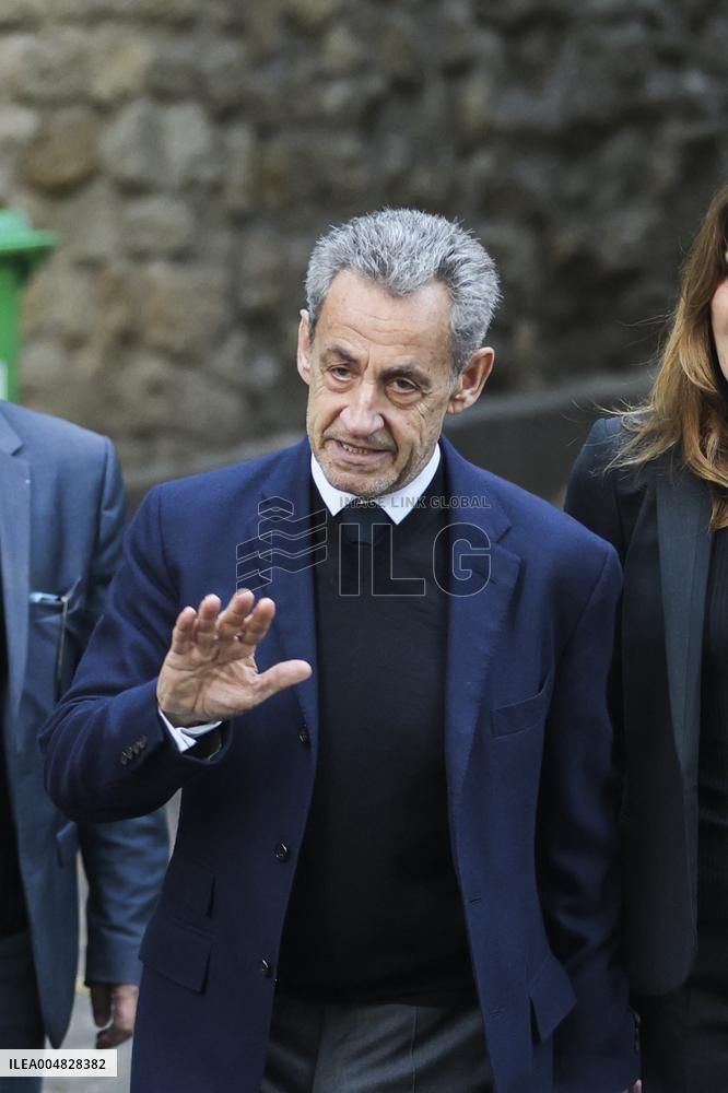 Sarkozy's Residence Before Incarceration - Paris