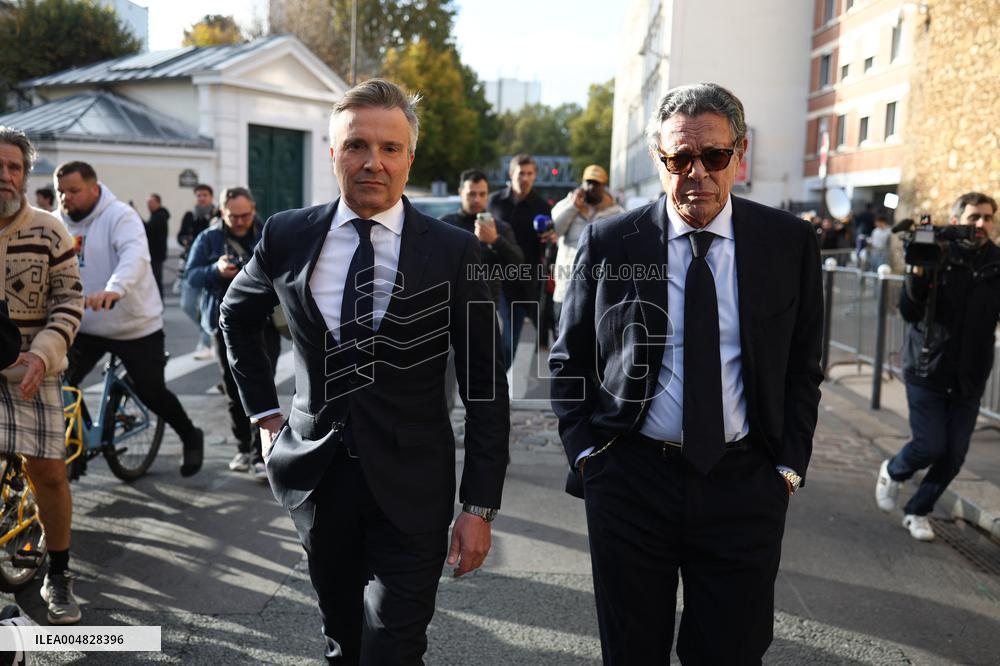 Sarkozy Lawyers Press Conference - Paris