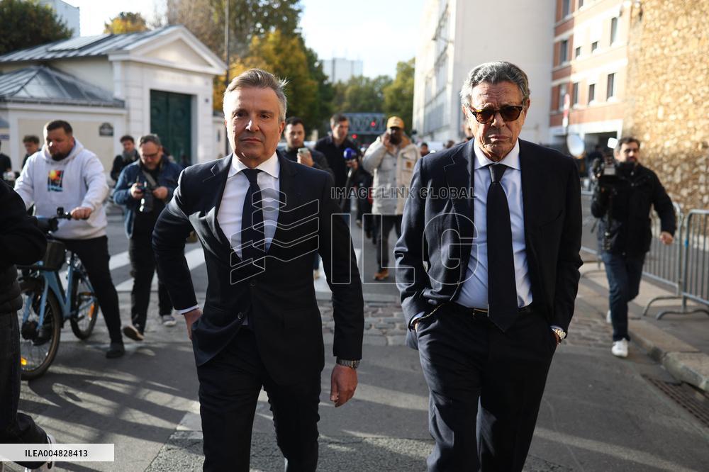 Sarkozy Lawyers Press Conference - Paris