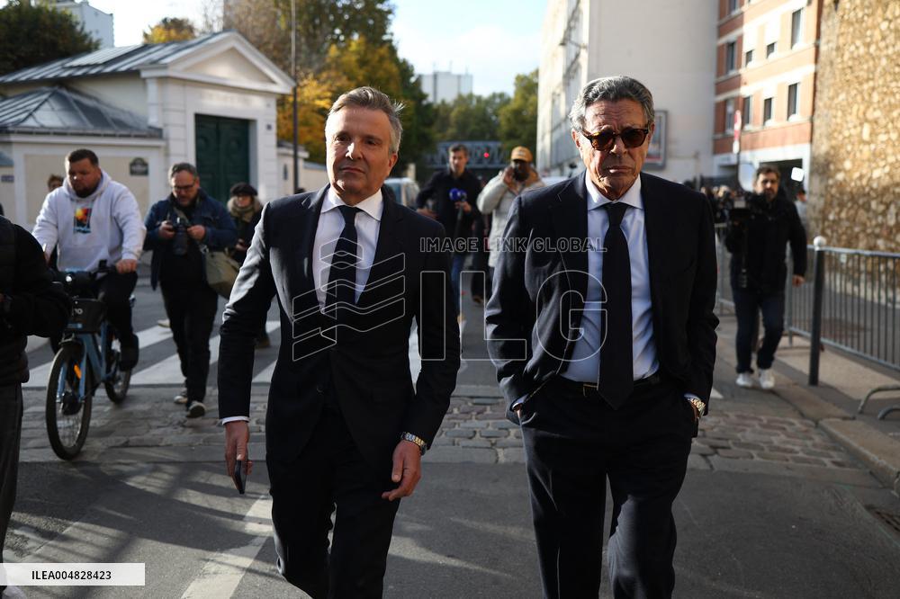 Sarkozy Lawyers Press Conference - Paris