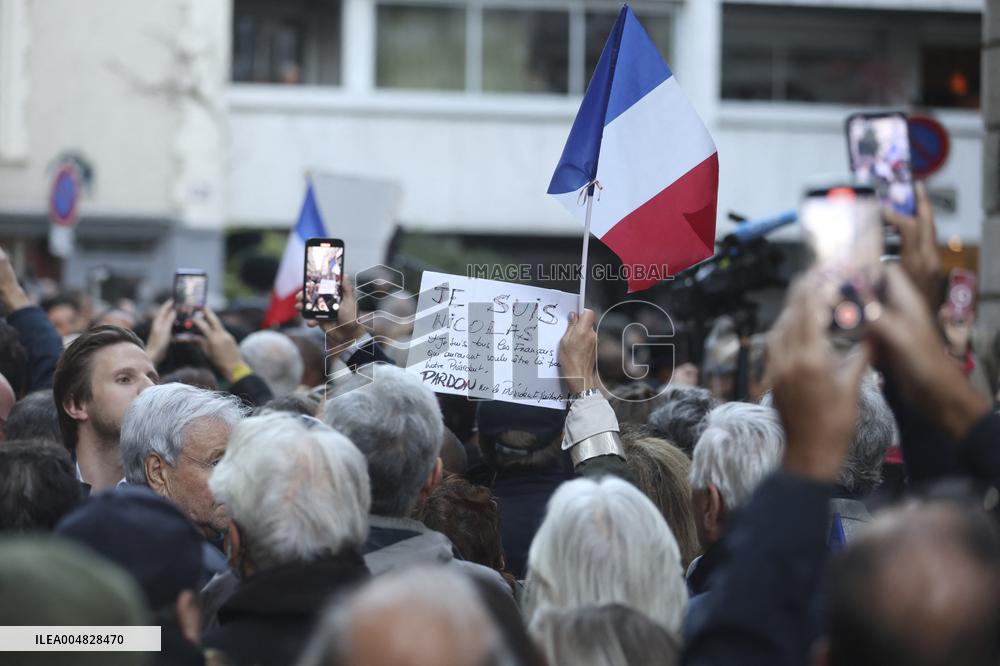 Sarkozy's Residence Before Incarceration - Paris