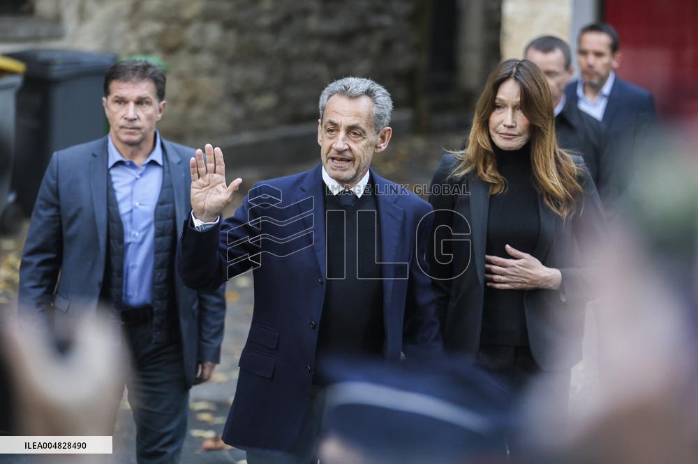 Sarkozy's Residence Before Incarceration - Paris