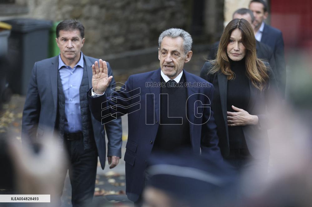 Sarkozy's Residence Before Incarceration - Paris