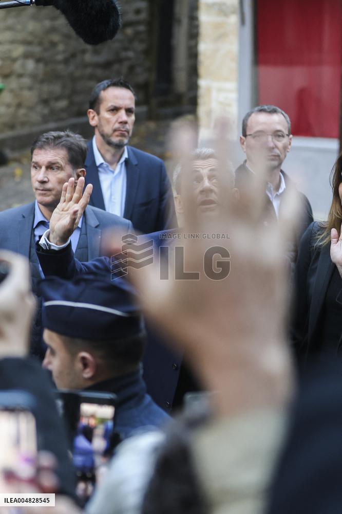 Sarkozy's Residence Before Incarceration - Paris