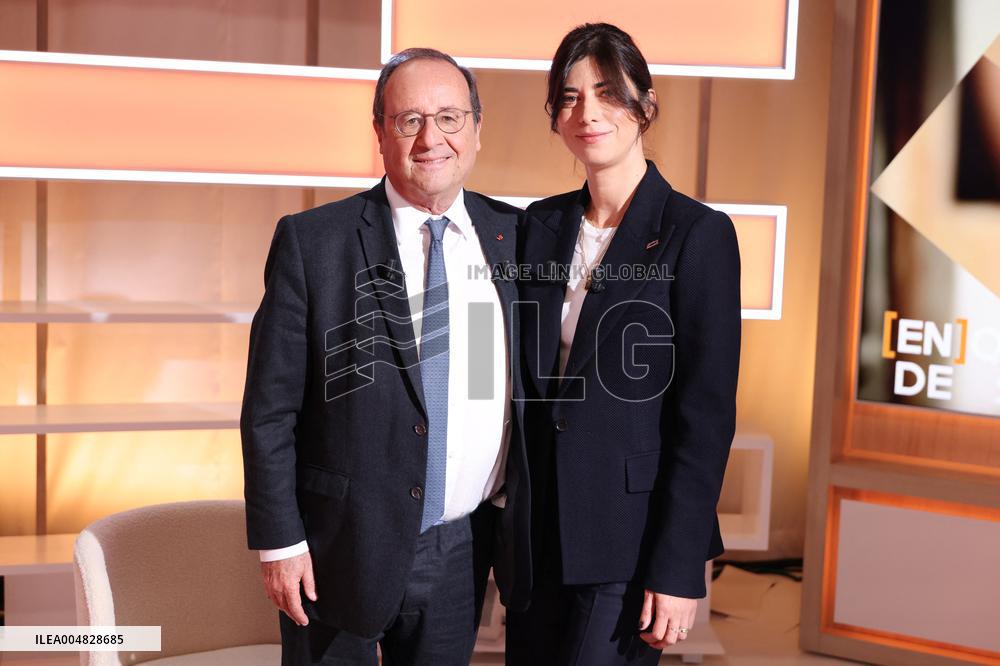 Exclusive - Francois Hollande on T18 - Paris