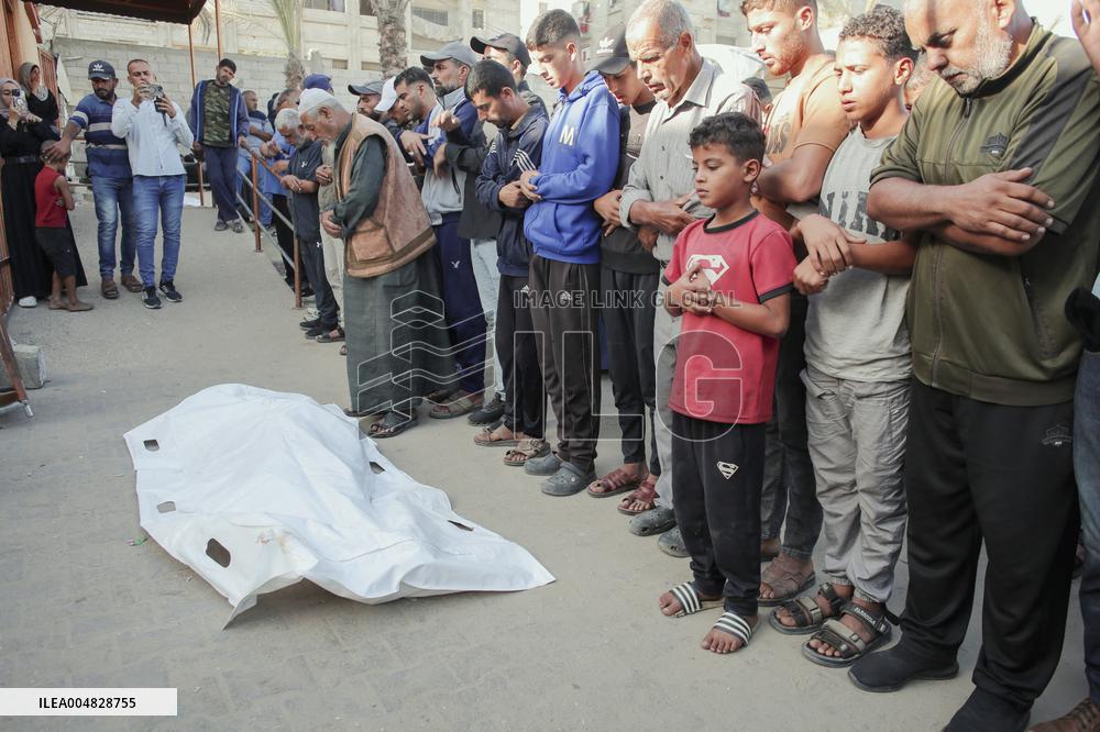 Israeli Strikes Despite Ceasefire - Khan Yunis