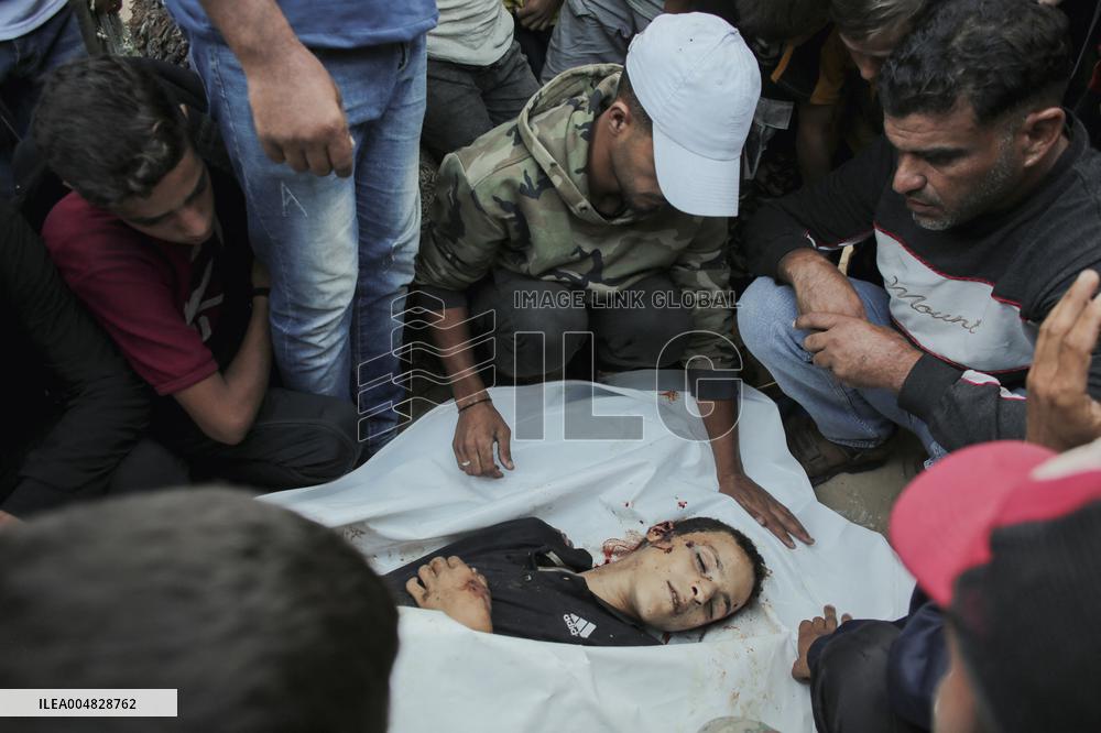 Israeli Strikes Despite Ceasefire - Khan Yunis