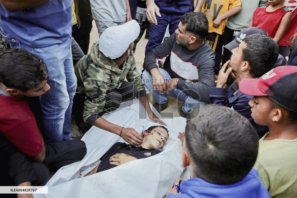 Israeli Strikes Despite Ceasefire - Khan Yunis