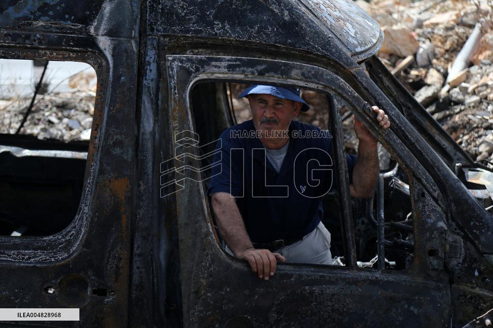 Israeli Settlers Set Fire to Vehicles Belonging to Palestinians - Bethlehem