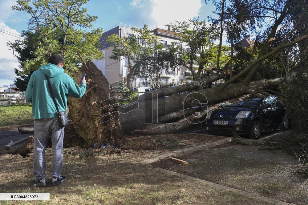 Tornado Damage Aftermath - Ermont