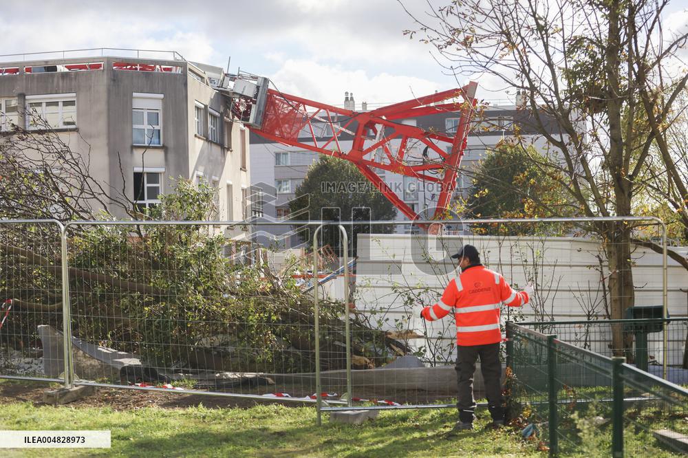 Tornado Damage Aftermath - Ermont