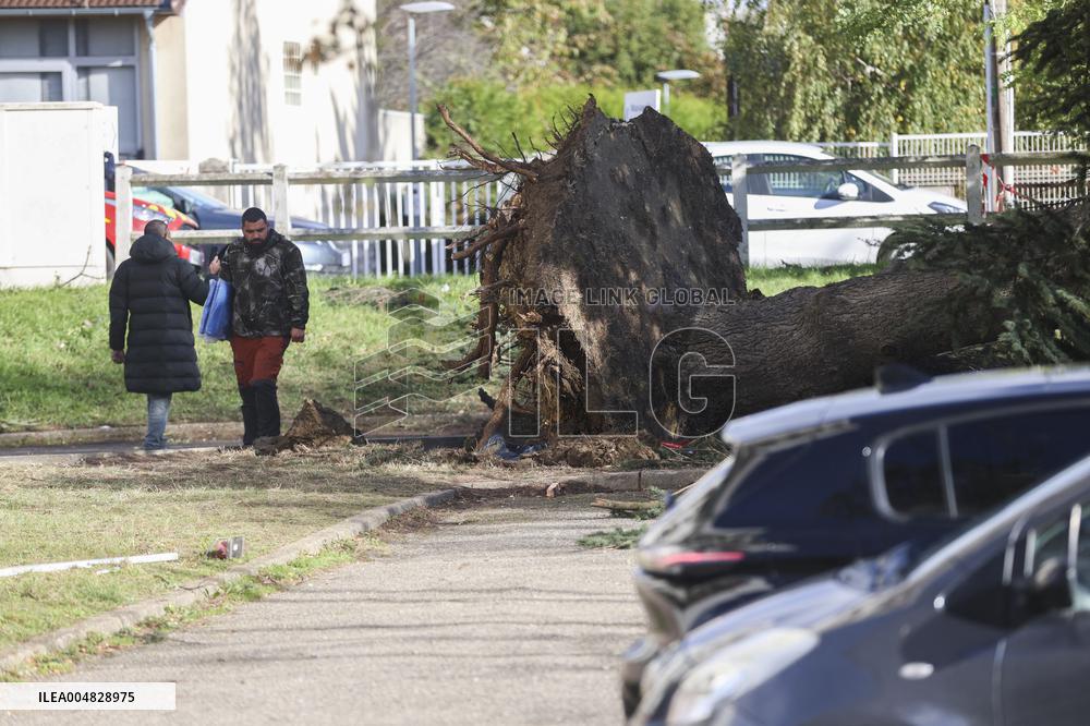 Tornado Damage Aftermath - Ermont