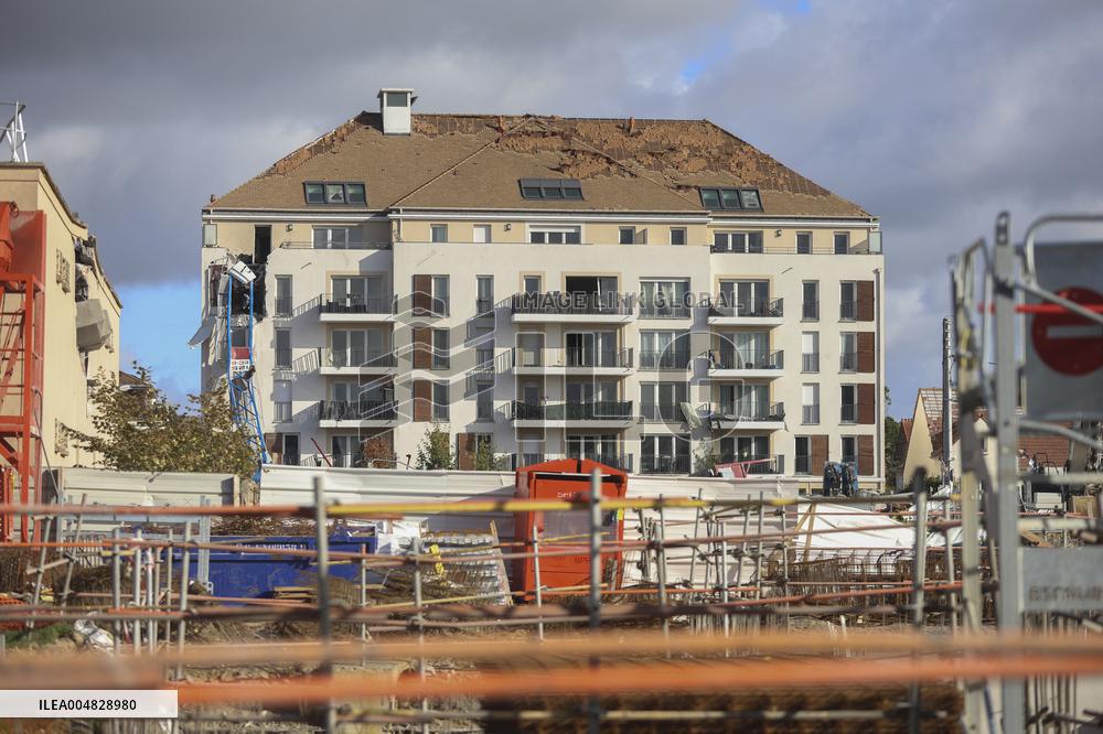Tornado Damage Aftermath - Ermont