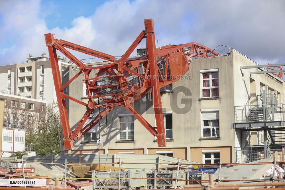 Tornado Damage Aftermath - Ermont