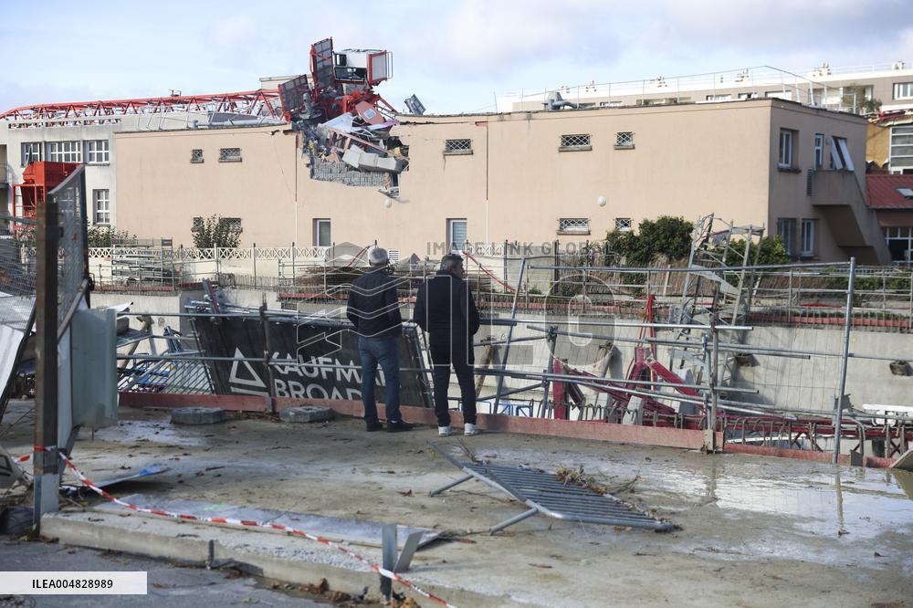 Tornado Damage Aftermath - Ermont