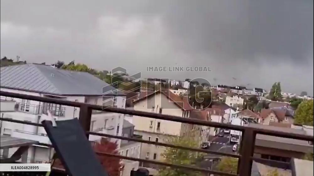 France: 1 Dead After Tornado Rips Through Ermont, North of Paris 4