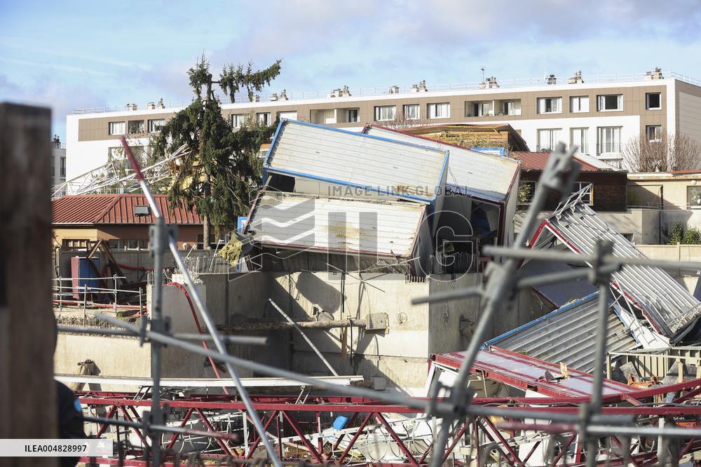 Tornado Damage Aftermath - Ermont