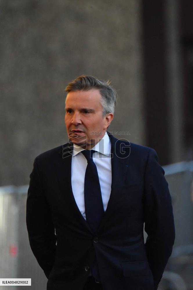 Nicolas Sarkozy Arrives at La Santé Prison - Paris