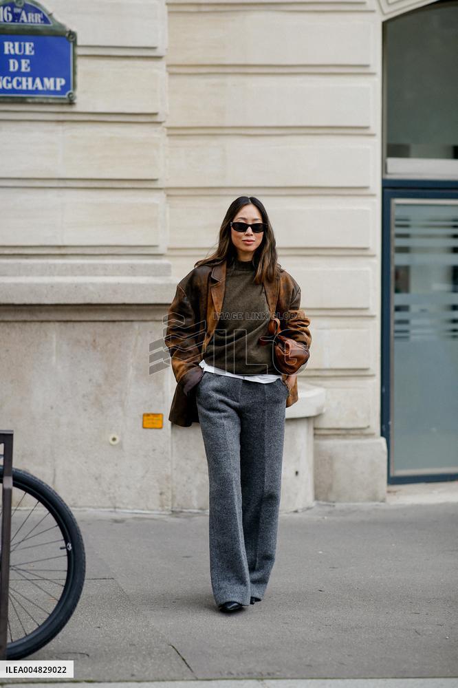 PFW - Miu Miu Street Style