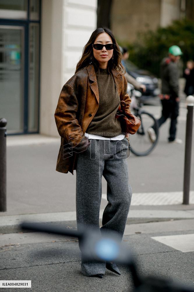 PFW - Miu Miu Street Style