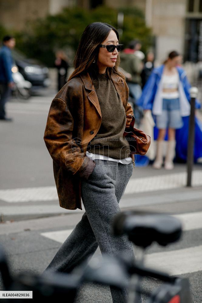 PFW - Miu Miu Street Style