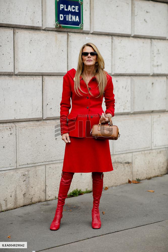 PFW - Miu Miu Street Style