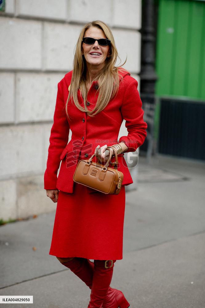 PFW - Miu Miu Street Style