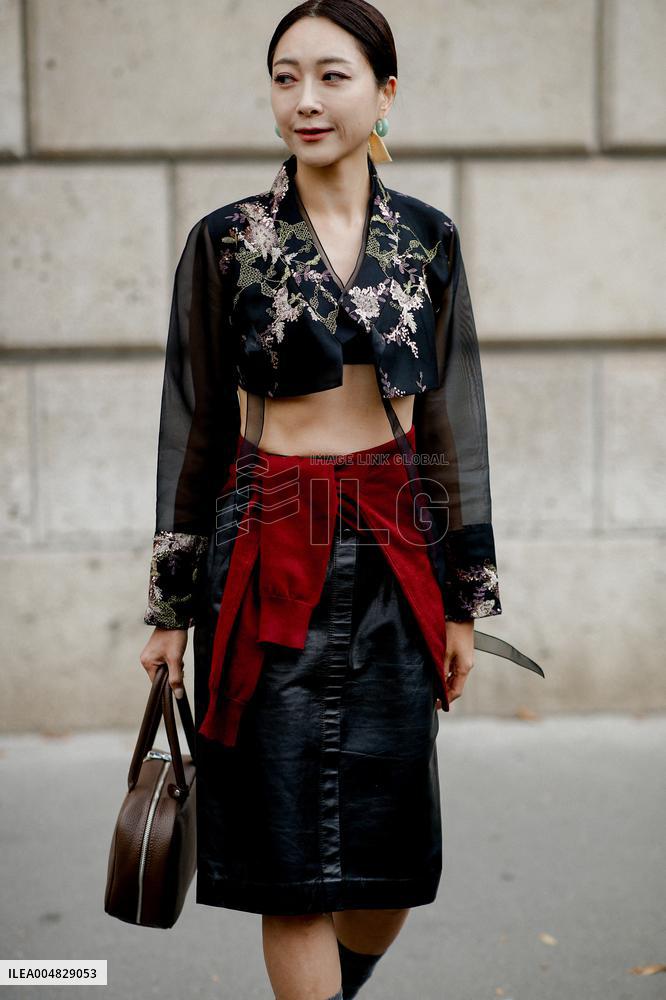 PFW - Miu Miu Street Style