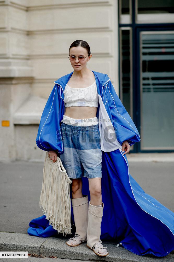 PFW - Miu Miu Street Style