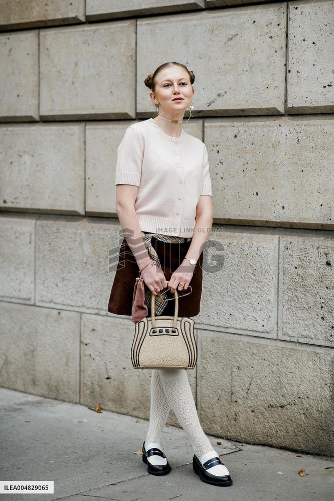 PFW - Miu Miu Street Style