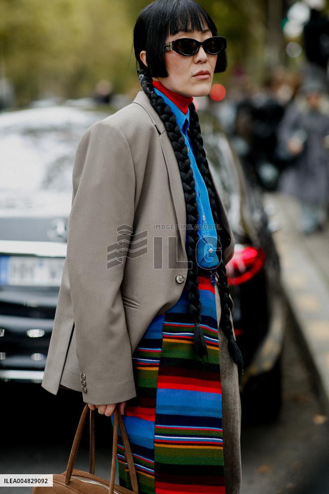 PFW - Miu Miu Street Style