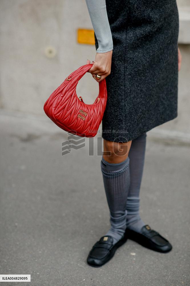 PFW - Miu Miu Street Style