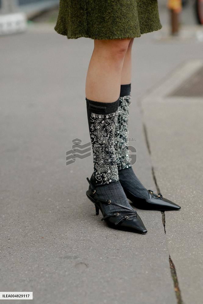 PFW - Miu Miu Street Style