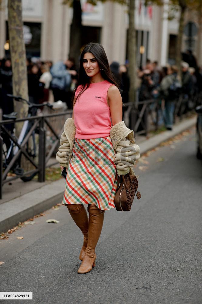 PFW - Miu Miu Street Style