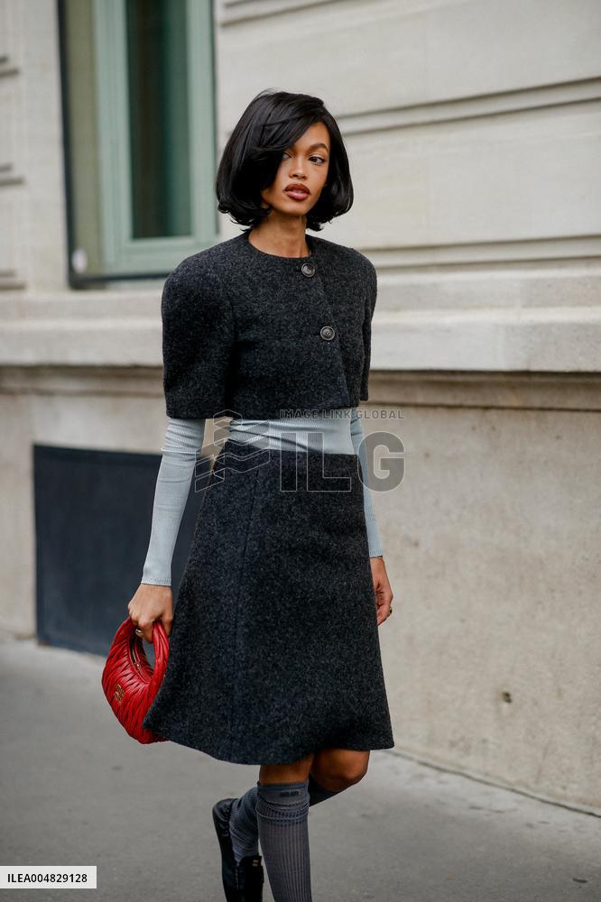 PFW - Miu Miu Street Style