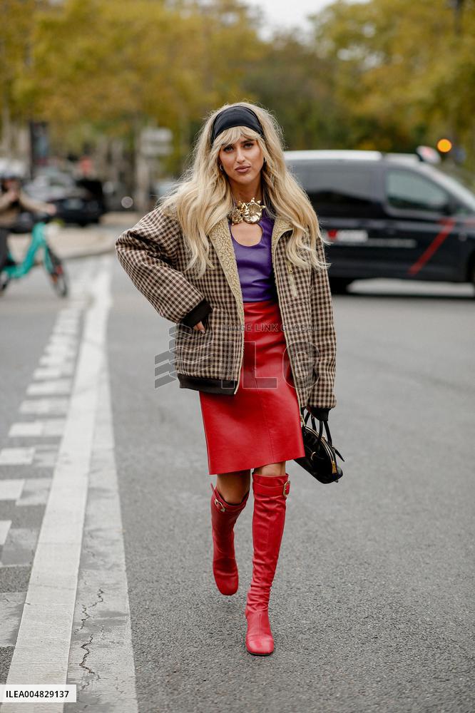 PFW - Miu Miu Street Style