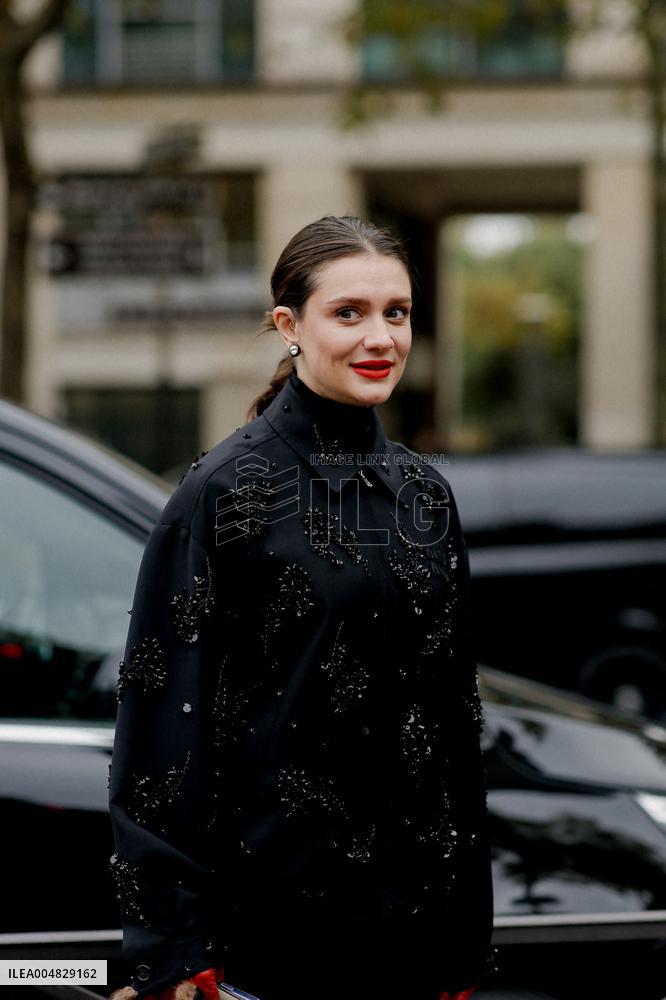 PFW - Miu Miu Street Style