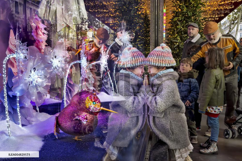 Illustration - Noel in Paris