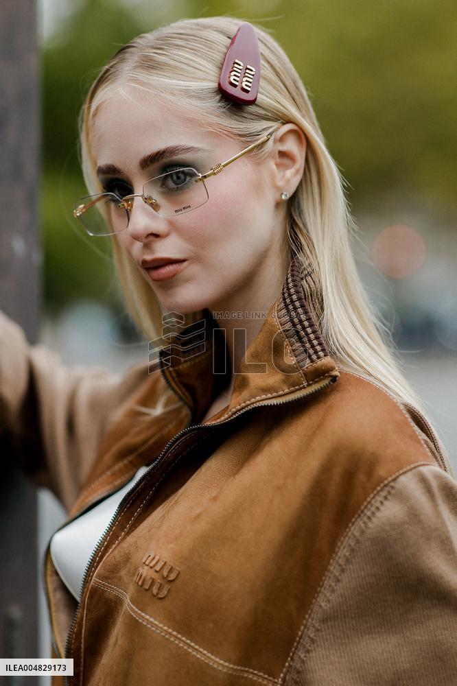 PFW - Miu Miu Street Style