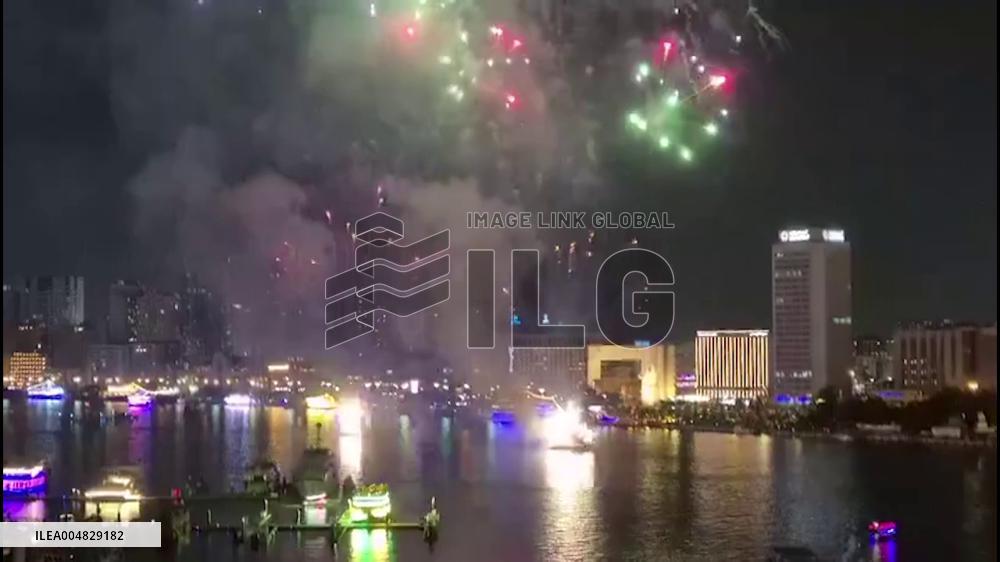 UAE: Fireworks Mark Diwali Celebrations in Dubai
