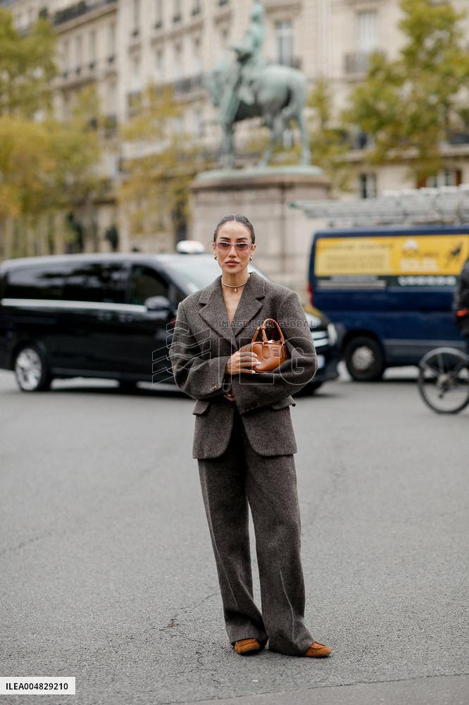 PFW - Miu Miu Street Style