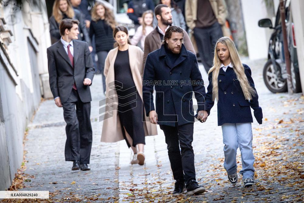 Former French President Nicolas Sarkozy Incarceration at Prison de la Sante AJ