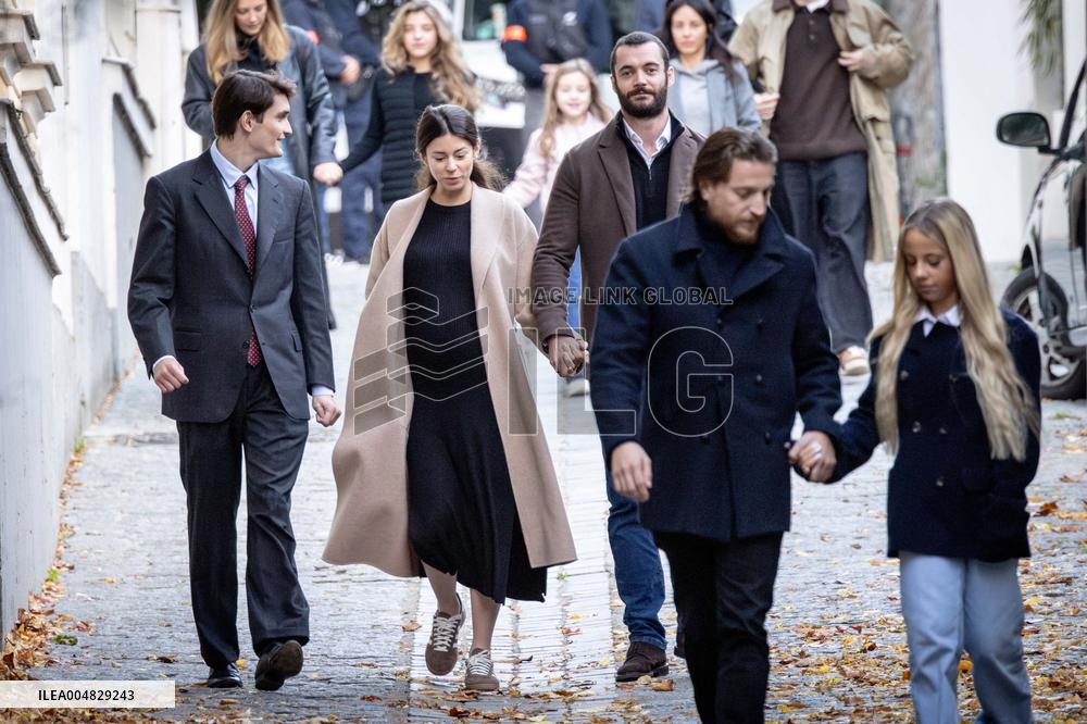 Former French President Nicolas Sarkozy Incarceration at Prison de la Sante AJ